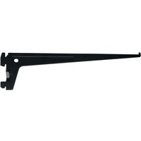 Träger pro 10105 Länge 200 mm pro Träger 60 kg Stahl schwarz matt mit 2 Einhängehaken von ELEMENT SYSTEM