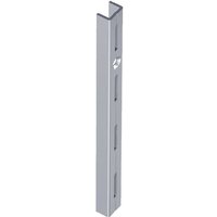 Element System - 10000-00000 Wandschiene Länge 500 mm weiß Stahl einreihige Lochu von ELEMENT SYSTEM