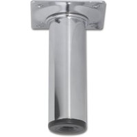 Element System - Möbelfüße Tischbeine rund Möbelbeine ø 30 mm Länge 300 mm Stahl verchromt von ELEMENT SYSTEM