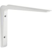 Element System - Regalbodenträger (Wandkonsole) weiß lackiert 170x120 mm Konsole Inhalt 1 Stück von ELEMENT SYSTEM