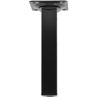 Element System - Möbelfüße Tischbeine (quadratische) Möbelbeine Tischfuß 25x100 mm Stahl schwarz von ELEMENT SYSTEM