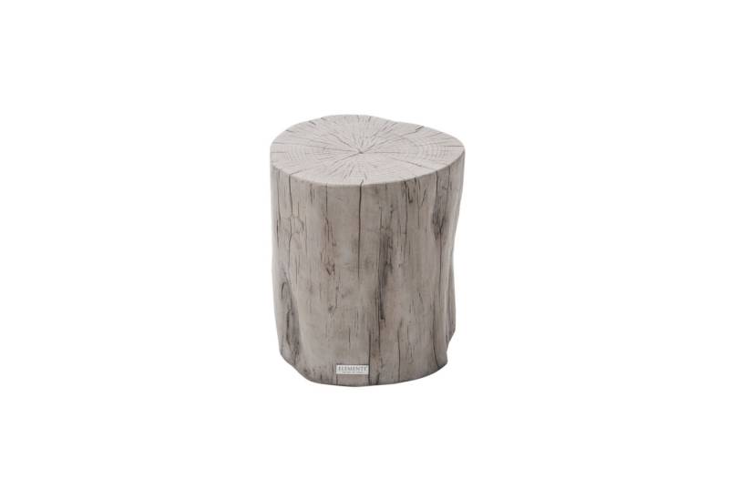 ELEMENTI Gartentisch DAINTREE Beistelltisch (1-St., Gartentisch aus Beton), Beton,Treibholz von ELEMENTI