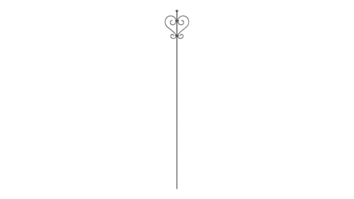 ELEO Rankstab Herz Treviso anthrazit schwarz - 1,6 m groß Gartenstecker Deko für den Garten Schmiedeeisen wetterfest pulverbeschichtet - Dekostab aus Metall stabil für draußen - als Geschenkidee ELEO Rankstab Herz Treviso anthrazit schwarz - 1,6 m groß Gartenstecker Deko für den Garten Schmiedeeisen wetterfest pulverbeschichtet - Dekostab aus Metall stabil für draußen - als Geschenkidee von ELEO