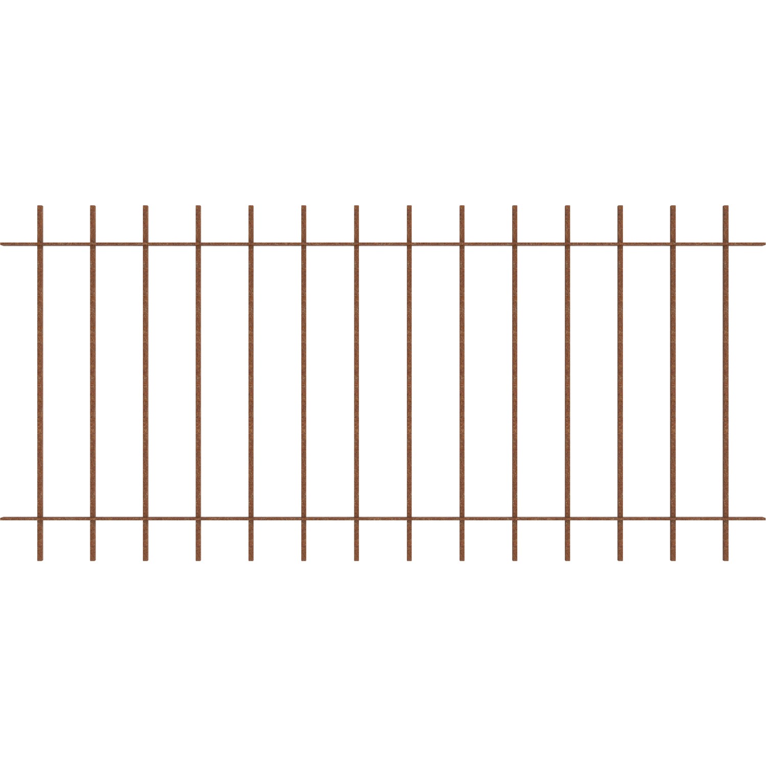 Eleo Gartenzaun Padua 192,5 cm x 90 cm Unbeschichtet Eleo Gartenzaun Padua 192,5 cm x 90 cm Unbeschichtet von ELEO