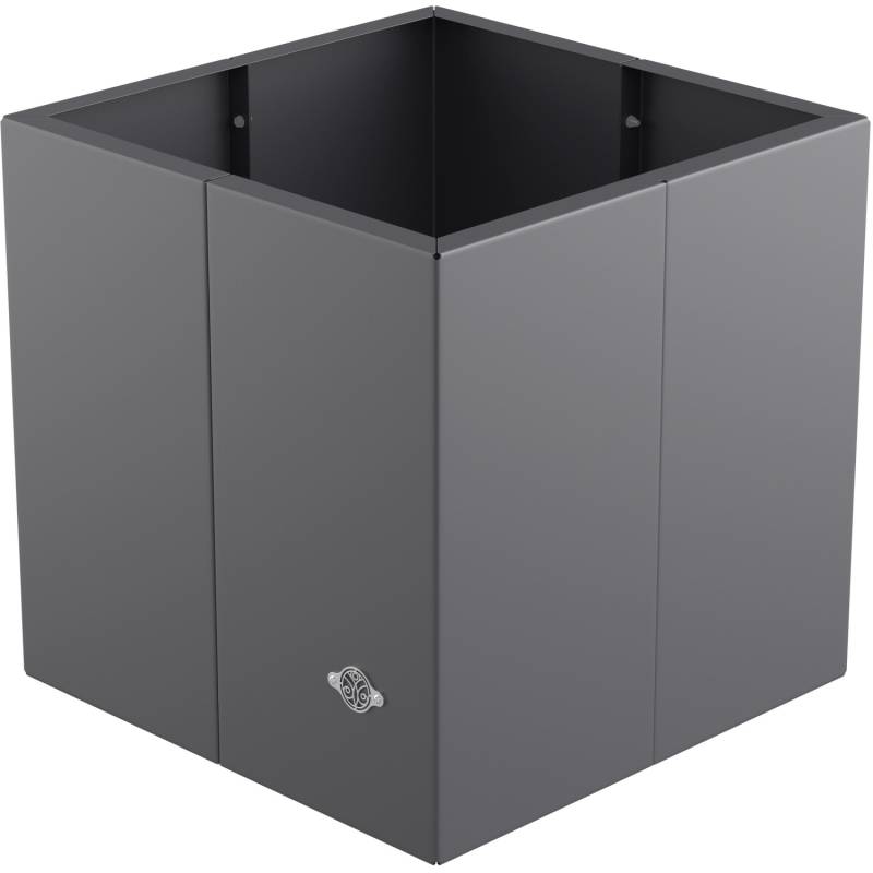 Eleo Pflanzkübel Vernazza 40 cm x 40 cm x 40 cm Pulverbeschichtet DB703 von ELEO