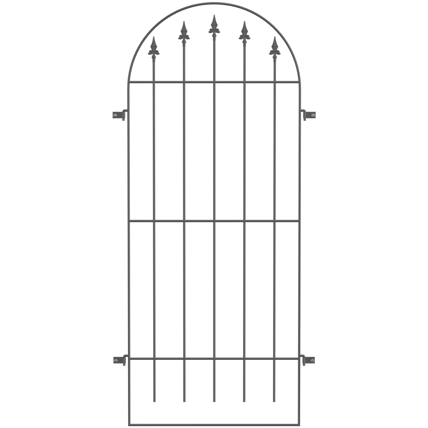 Eleo Rankgitter Edera 100 cm x 81 cm Pulverbeschichtet DB703 von ELEO