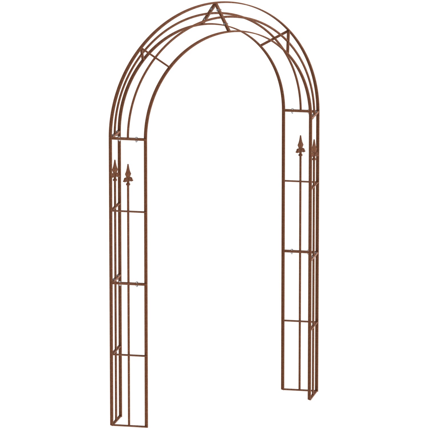 Eleo Rosenbogen Cosenza 235 cm x 140 cm x 29,7 cm Unbeschichtet von ELEO