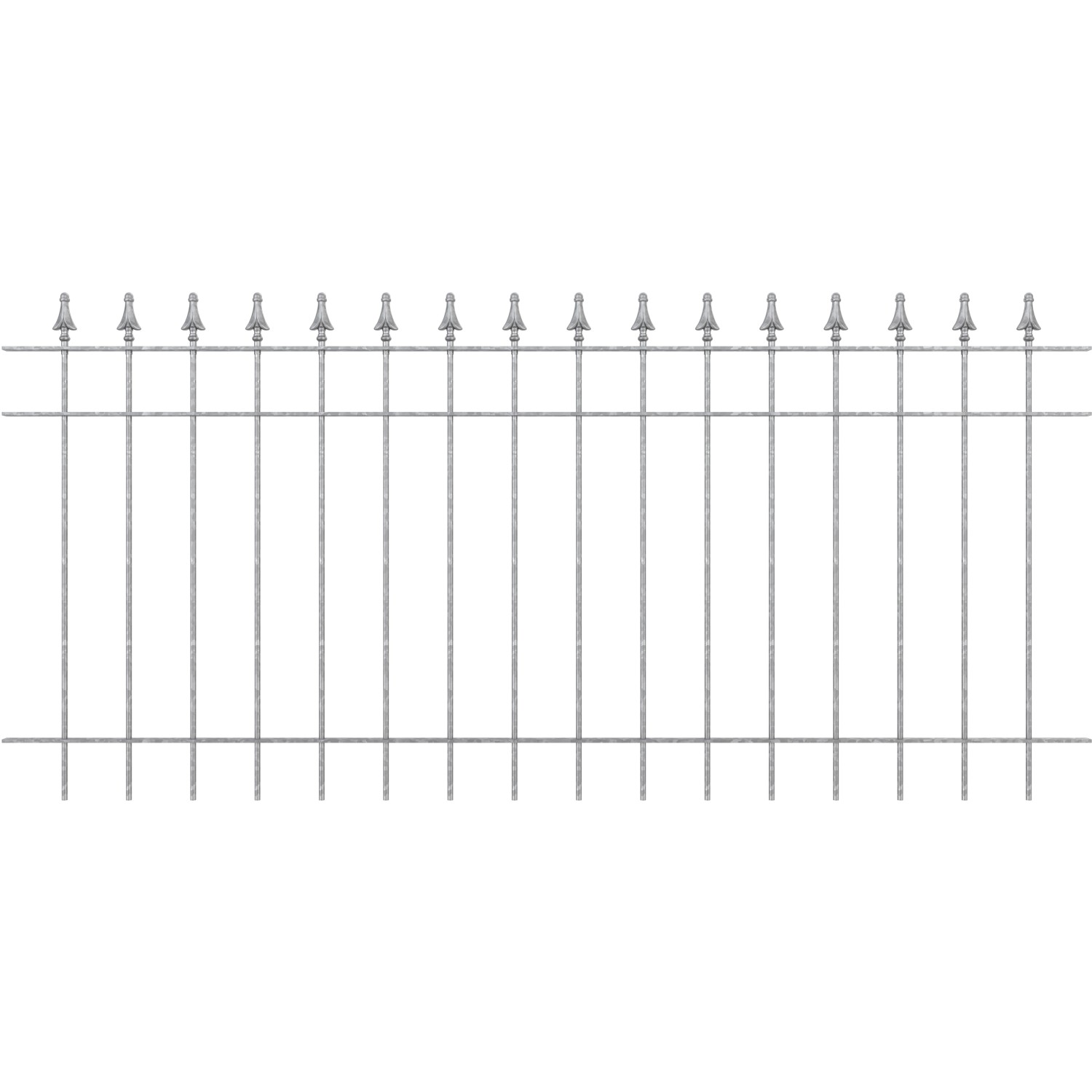 Eleo Zaun Pino Feuerverzinkt 192,5 cm von ELEO