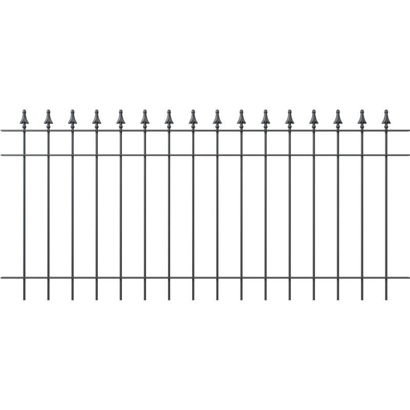 Eleo Zaun Pino Pulverbeschichtet DB703 192,5 cm von ELEO