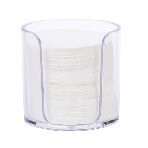 ELESTAB Espresso-Papierfilter, 58 mm, 300 Stück, Einweg-Espresso-Puck-Papierfilter und Filteraufbewahrungshalter, kompatibel mit 58 mm Siebträgerkorb, hält die Duschwand sauber von ELESTAB