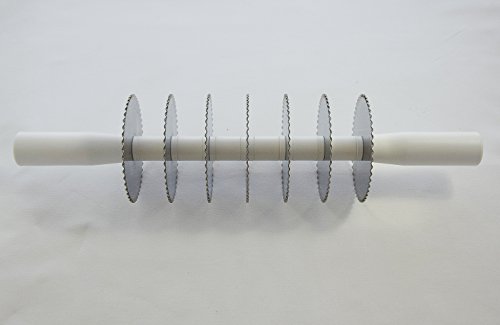 ELETTRO CENTER Art.241 Fixierer tagliasfoglia Professionell, Nylon, Silber von ELETTRO CENTER