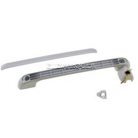 Griff Gefrierschrank – Freezer mit Schloss Länge mm.: 340, Lochabstand mm.: 265 > 275, Farbe: weiß von ELETTROGEA