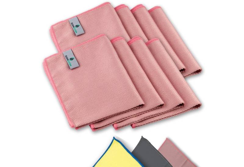 ELEXACLEAN Mikrofaser Fenstertücher Reinigungstücher (Set, 40x30 cm, streifenfrei, fusselfrei, reinigt nur mit Wasser, ULTRA CLEAR compact) von ELEXACLEAN
