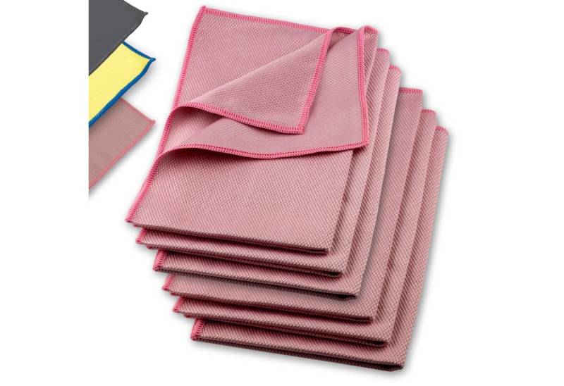 ELEXACLEAN Mikrofaser Fenstertücher Reinigungstücher (Set, 60x40 cm, streifenfrei, fusselfrei, reinigt nur mit Wasser, ULTRA CLEAR classic) von ELEXACLEAN
