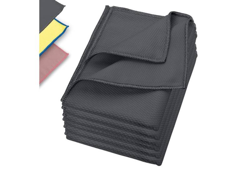 ELEXACLEAN Mikrofaser Fenstertücher Reinigungstücher (Set, 60x40 cm, streifenfrei, fusselfrei, reinigt nur mit Wasser, ULTRA CLEAR classic) von ELEXACLEAN