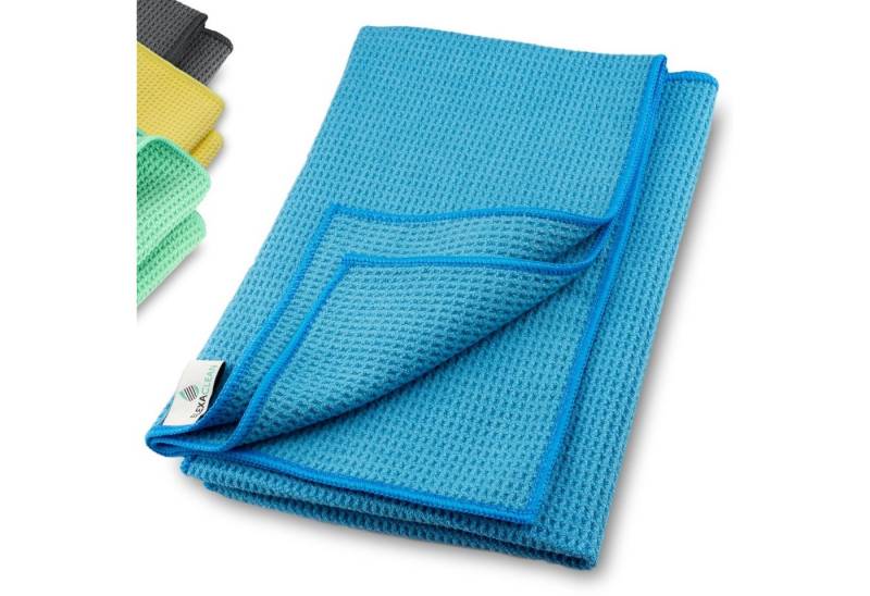 ELEXACLEAN Waffeltuch Trockentuch Mikrofasertuch (Set, 2-tlg., 60x40 cm, streifenfrei, fusselfrei, saugstark) von ELEXACLEAN