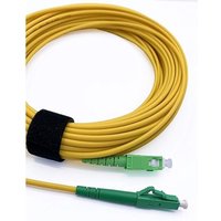 Elfcam - Glasfaserkabel 1m sc/apc auf lc/apc – OS2 Singlemode Simplex 9/125 µm, lszh, Gelb – LWL-Patchkabel für zuverlässige Datenübertragung Elfcam - Glasfaserkabel 1m sc/apc auf lc/apc – OS2 Singlemode Simplex 9/125 µm, lszh, Gelb – LWL-Patchkabel für zuverlässige Datenübertragung von ELFCAM