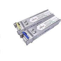 2er-Pack sfp bidi Module 1,25 Gbps – sc Singlemode, ddm 10 km, tx 1310nm / rx 1550nm & tx 1550nm / rx 1310nm - Elfcam von ELFCAM