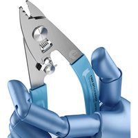 Elfcam - Ergonomischer Abisolierer mit 3 Schneiden, 3-in-1-Werkzeug zum Abisolieren von Glasfasern 125 μm bis 250 μm, geeignet für Singlemode und von ELFCAM