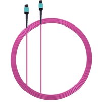 Elfcam MPO/APC-zu-MPO/APC LWL-Kabel 3M – 12 Fasern OM4 50/125 µm, Multimode Typ B, 3,0 mm LSZH, ohne Pin – Kompatibel mit Elfcam MPO/APC-zu-MPO/APC LWL-Kabel 3M – 12 Fasern OM4 50/125 µm, Multimode Typ B, 3,0 mm LSZH, ohne Pin – Kompatibel mit von ELFCAM