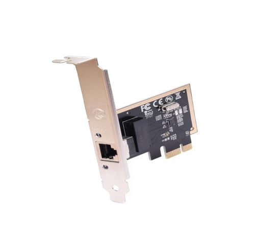 ELFJMZP IO Crest PCIe Gigabit-Ethernet-Netzwerkkarte, Realtek RTL8115H-Chip, Low-Profile-Halterung, unterstützt LACP/Bridge/NAS/Soft-Router ELFJMZP IO Crest PCIe Gigabit-Ethernet-Netzwerkkarte, Realtek RTL8115H-Chip, Low-Profile-Halterung, unterstützt LACP/Bridge/NAS/Soft-Router von ELFJMZP