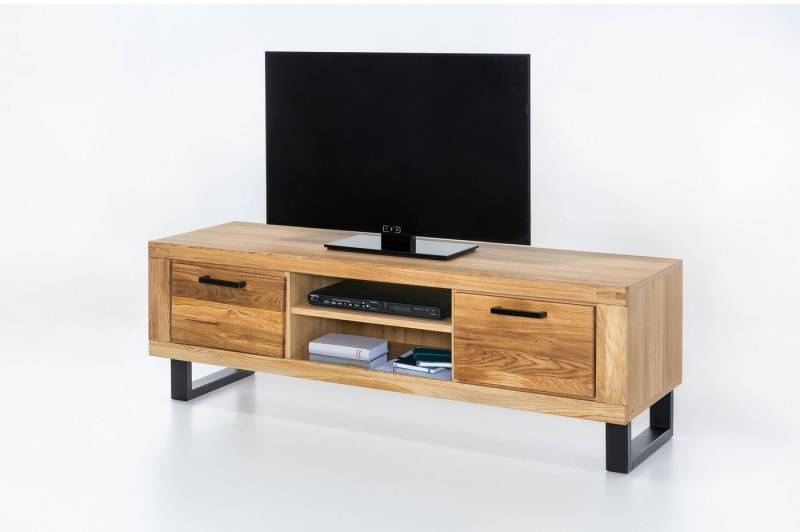 ELFO Lowboard TV Board Tina TV Kommode Wildeiche geölt Teilmassiv Breite 170cm, Maße: ca. B 170 x H 52 x T 50cm ELFO Lowboard TV Board Tina TV Kommode Wildeiche geölt Teilmassiv Breite 170cm, Maße: ca. B 170 x H 52 x T 50cm von ELFO