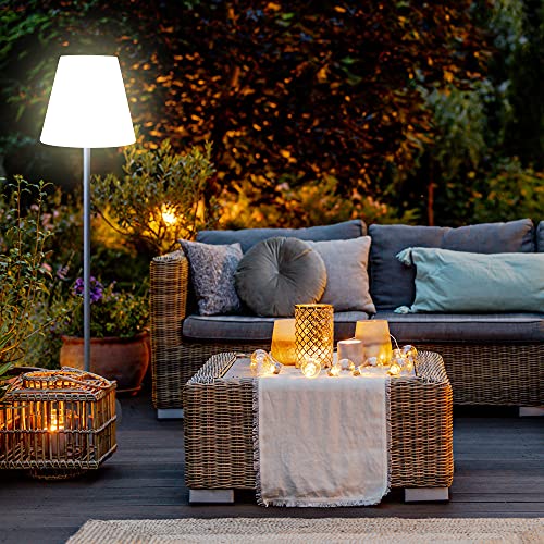 ELG LED Stehlampe ST Lampe Stehleuchte IP65 Gartenlampe Terrassenleuchte Balkonlampe Außenleuchte Leuchte Draußen Outdoor E27 Fassung mit Netzkabel ELG LED Stehlampe ST Lampe Stehleuchte IP65 Gartenlampe Terrassenleuchte Balkonlampe Außenleuchte Leuchte Draußen Outdoor E27 Fassung mit Netzkabel von ELG Leuchten