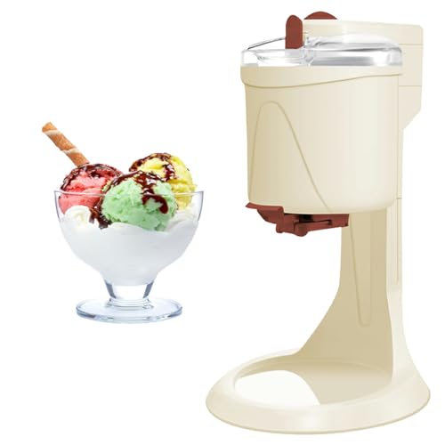 ELIKBH Softeismaschine Milchshake-Softeismaschine Sorbet-Joghurt-Maker für die Heimwerkerküche von ELIKBH