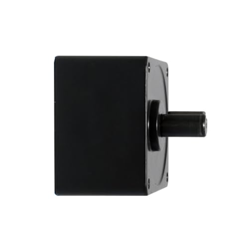 ELILANEY 1 Stück 120 x 120 mm Flansch-Untersetzungsgetriebe Getriebekopf 400 W 220 V AC Motor mit variabler Geschwindigkeit Getriebe 22 mm Durchmesser Getriebe Drehmomentreduzierung(50K 27RPM) von ELILANEY