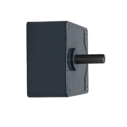ELILANEY 1 Stück 4GN Getriebekopf 25 W Geschwindigkeitsregulierungsmotor Getriebe 10 mm Welle 4 mm Nut 80 x 80 mm Flansch AC Asynchronmotor Getriebe Drehmomentreduzierung(120K) von ELILANEY
