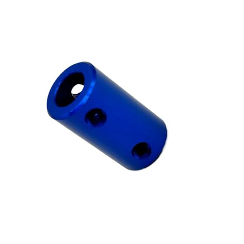 ELILANEY 1 Stück D14 L25 starre Kupplung 3 mm 3,17 mm 4 mm 5 mm 6 mm 6,35 mm 7 mm 8 mm Aluminium-Wellenverbinder Motor starre Kupplung Welle verstellbar(8mm x 8mm) von ELILANEY