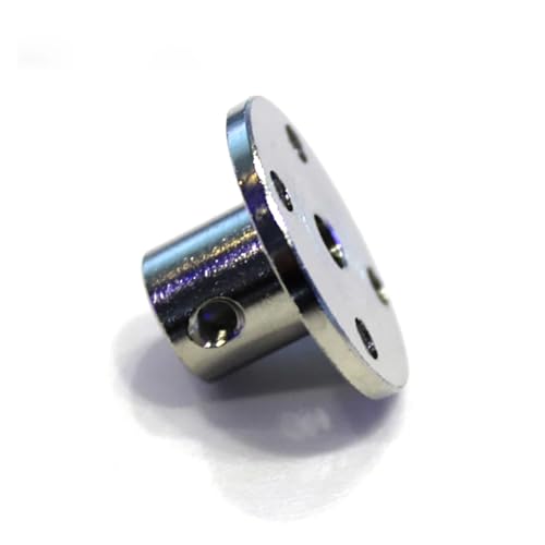 ELILANEY 1 Stück Flansch starre Motorwellenkupplung 3 mm 3,175 mm 4 mm 12 mm Koppler Getriebestecker Hülsenadapter for Boot Auto Modell Flugzeug Welle verstellbar(7mm) von ELILANEY