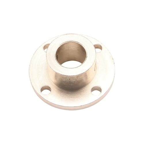 ELILANEY 1 Stück Führung starre Flanschkupplung 3 mm 3,17 mm 4 mm 5 mm 6 mm 6,35 mm 7 mm 8 mm 10 mm 11 mm 12 mm 14 mm Motorwellenkupplungsstecker Welle verstellbar(3.17MM bore) von ELILANEY