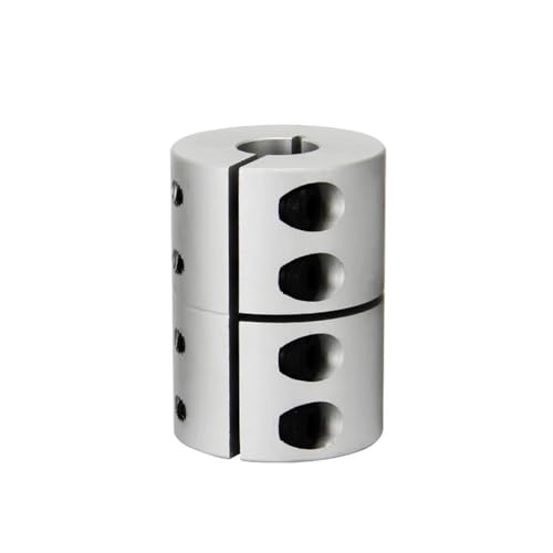 ELILANEY 1 Stück Kupplung D40L50 Welle starre Kupplung Motor Aluminiumlegierung Klemmung großer Drehmomentkoppler Welle verstellbar(12x19mm) von ELILANEY
