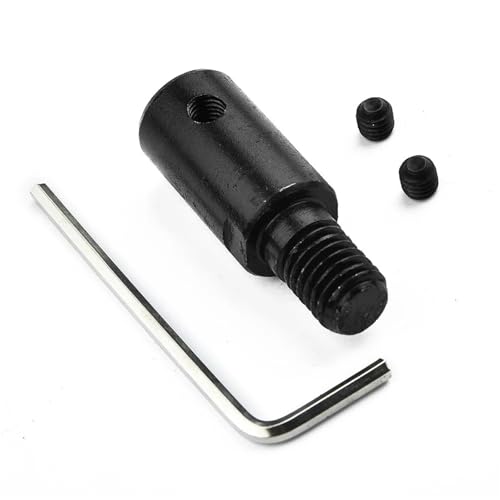 ELILANEY 1 Stück M10 Spannfutteradapter 5 mm 6 mm 8 mm 10 mm 12 mm 14 mm Buchse Sägeblatt Wellengelenkkupplung Welle verstellbar(10mm) von ELILANEY