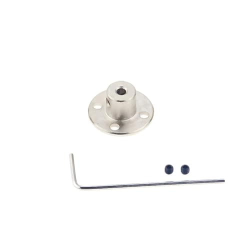 ELILANEY 1 Stück starre Flanschkupplung 3 mm 3,17 mm 4 mm 5 mm 6 mm 6,35 mm 7 mm 8 mm 10 mm 11 mm 12 mm 14 mm Motorführung Motorwellenkupplungsstecker Welle verstellbar(11mm) von ELILANEY