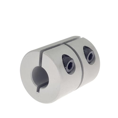 ELILANEY 1 stück Starre Wellenkupplungen D25 L30 Klemme Innenbohrung Stepper Servo Motor Kupplung Welle verstellbar(6x8mm) von ELILANEY