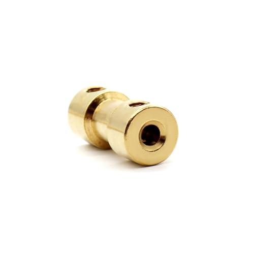 ELILANEY 1 stücke D9 L20 Messing Flexible Motorwelle Kupplung Loch Koppler Motor Übertragung Stecker Welle verstellbar(3.17mm to 4mm) von ELILANEY
