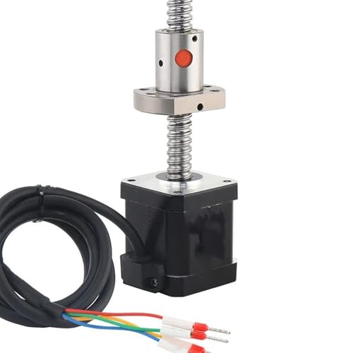 ELILANEY 1 stücke Nema 17 Schrittmotor Linear Slide Tisch Modul SFU1204 Kugelumlaufspindel 1,8 EINE 52N.cm 2 Phasen 4 Drähte 42x42x48mm Schrittmotor Maschinentreiber(250mm) von ELILANEY