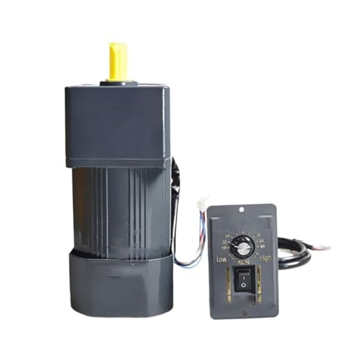 ELILANEY 120 W 5IK120RGN-CF geschwindigkeitsverstellbarer Motor, 220 V AC, einphasig, 90 x 90 mm Rahmen, Getriebe, Geschwindigkeitsreduzierungsmotor, 12 mm Welle Drehmoment(40K 34RPM) von ELILANEY