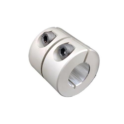 ELILANEY 1pc D20L25 Starre Wellenkupplung Leuchte Stepping Servo Motor Kupplung 3D Drucker Teile CNC Gravur Maschine Welle verstellbar(4x10mm) von ELILANEY