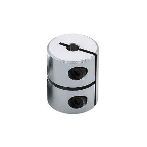 ELILANEY 1pc L25D25 Aluminium Starre Kupplung Blei Schraube Elektrische CNC Maschine 3D Drucker Motor Kupplung Welle verstellbar(6.35x6.35mm) von ELILANEY