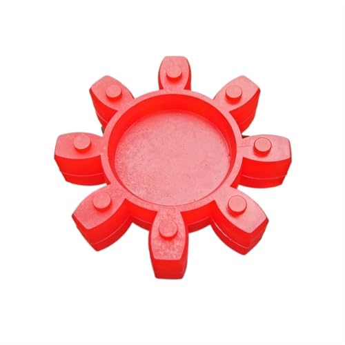 ELILANEY 1pc Plum Typ Kupplung Kissen Polyurethan PU Flexible Pumpe Welle Kunststoff Spinne Puffer Dämpfer Welle verstellbar(GS24) von ELILANEY