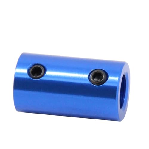 ELILANEY 5 Stück Kupplung aus Aluminiumlegierung, 14 mm Durchmesser, 25 mm Länge, blau, flexible Wellenkupplung, Bohrung verbunden for Schrittmotor Welle verstellbar(8x5x25mm) von ELILANEY