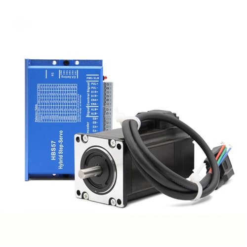 ELILANEY 57 Schrittmotor-Kit 2,2 Nm 3 A 1,8 Grad Nema 23 Closed Loop-Schrittmotor 2-Phasen-DC 16–70 V Hybrid-Servotreiber Maschinentreiber von ELILANEY
