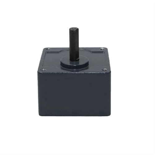 ELILANEY 60x60mm Rahmenmotor Getriebekopf 8mm Fräswelle 2GN Getriebe 6W AC Geschwindigkeitsregelung Regulierung Asynchronmotor Getriebekopf Drehmomentreduzierung(20K) von ELILANEY