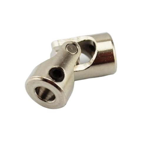 ELILANEY Kreuzgelenkkupplung 2 mm 3 mm 3,17 mm 4 mm 5 mm 6 mm 6,35 mm 8 mm 10 mm 12 mm Boots-/Autowellenkupplung Motoranschluss Welle verstellbar(10mm x 10mm) von ELILANEY