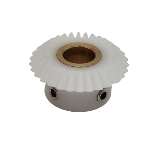 Zylinderantrieb 1 Stück 1 Modul 20 Zähne gleicher Durchmesser Ritzel mit Kupferhülse 5 mm 8 mm Innenloch 90 Grad Eingriffswinkel POM Kegelradgetriebe Zahnstangenmaschinen(8MM BORE) von ELILANEY