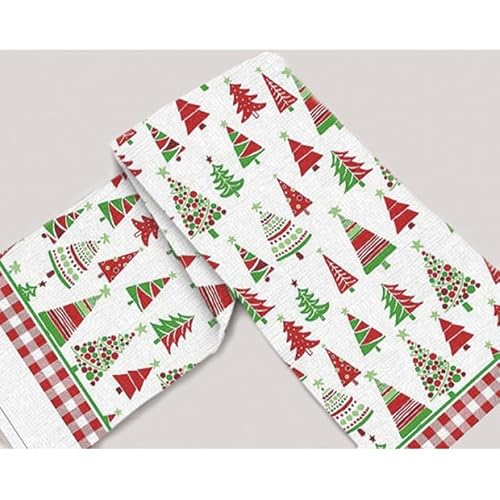ELINA Geschirrtücher und Handtücher der Marke Modell Tea Handtuch/Handtuch 64 x 38 cm Weihnachtsbaum von ELINA
