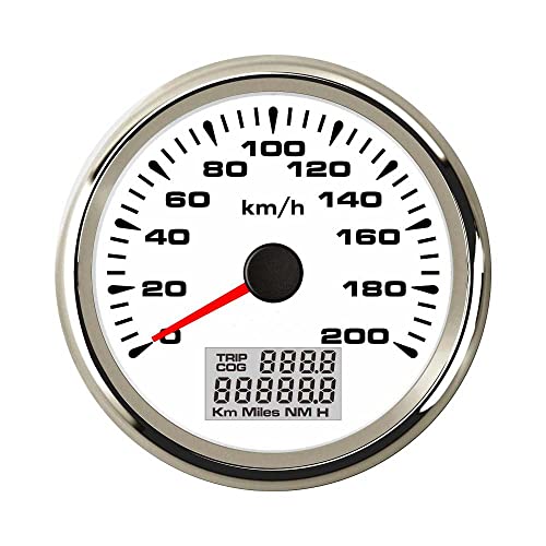 ELING Auto-GPS-Tacho-Velometer, 0–200 km/h, Geschwindigkeit, Kilometerstand für Autorennen, Motorräder mit Hintergrundbeleuchtung, 85 mm ELING Auto-GPS-Tacho-Velometer, 0–200 km/h, Geschwindigkeit, Kilometerstand für Autorennen, Motorräder mit Hintergrundbeleuchtung, 85 mm von ELING